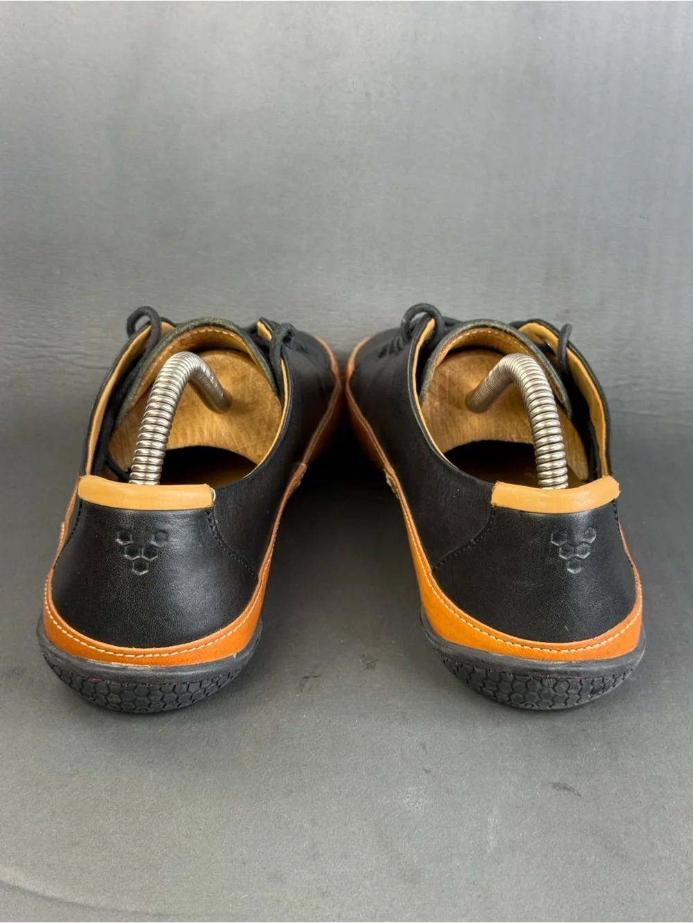 Vivobarefoot Bannister black Leather shoes men’s size 9 (42)